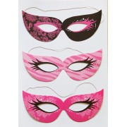 Σετ από 6 ροζ μάσκες